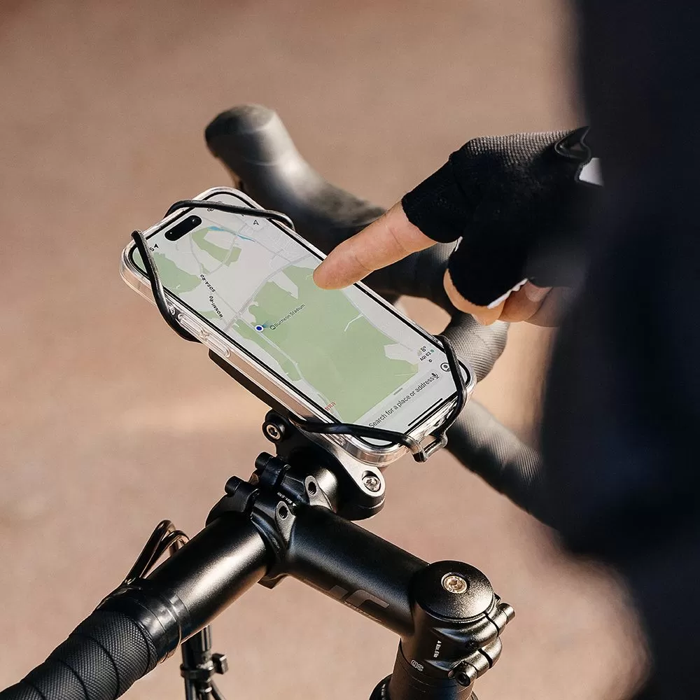 Держатели телефона на велосипед  RINGKE QUICK & GO BIKE MOUNT черный