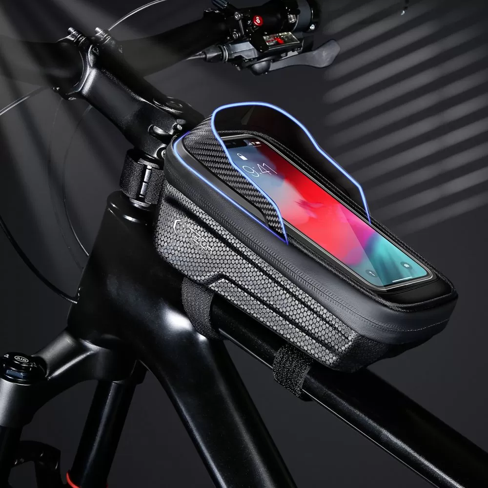 Puhelinteline pyörään  skal, fodral svart TECH-PROTECT V2 UNIVERSAL BIKE MOUNT ”M”