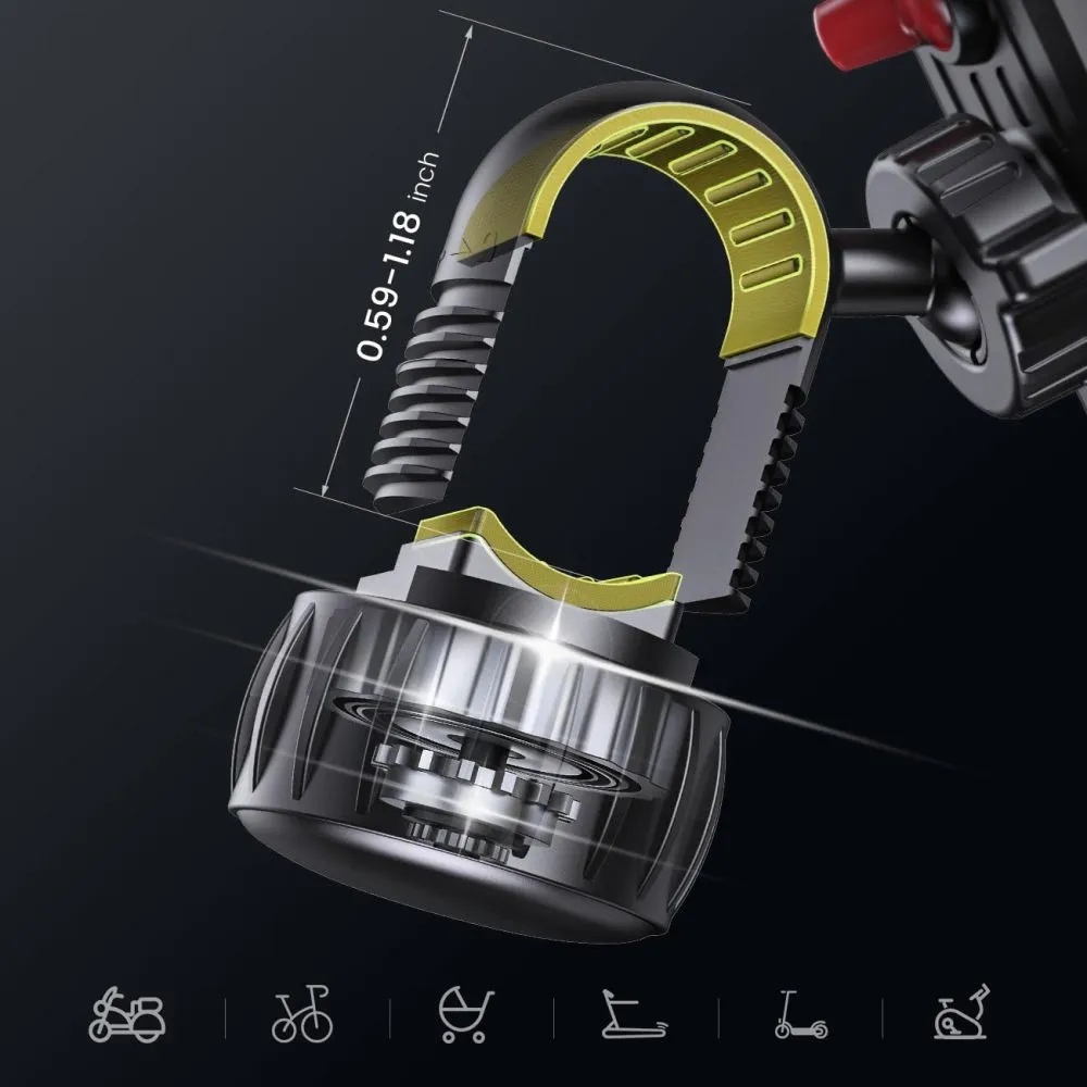 Jalgratta telefonihoidikud  TECH-PROTECT V6 UNIVERSAL BIKE & MOTORCYCLE MOUNT Telefonitarvikud must