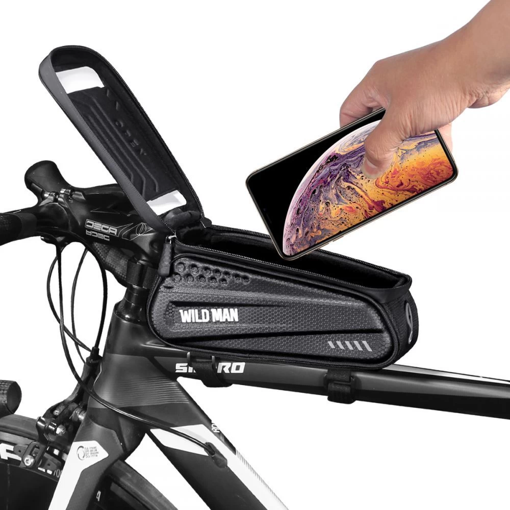 Velo telefona turētājs WILDMAN Hardpouch Bike Mount L