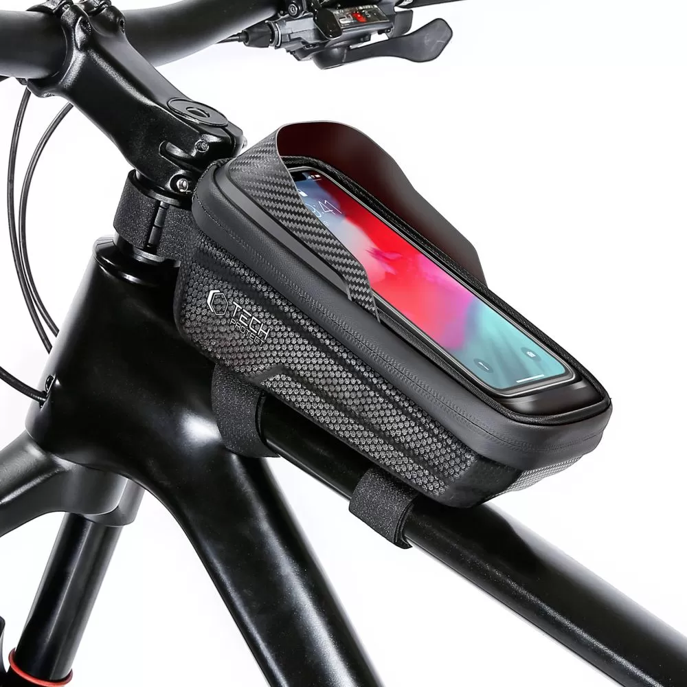 Puhelinteline pyörään skal, fodral svart TECH-PROTECT V2 UNIVERSAL BIKE MOUNT ”M”