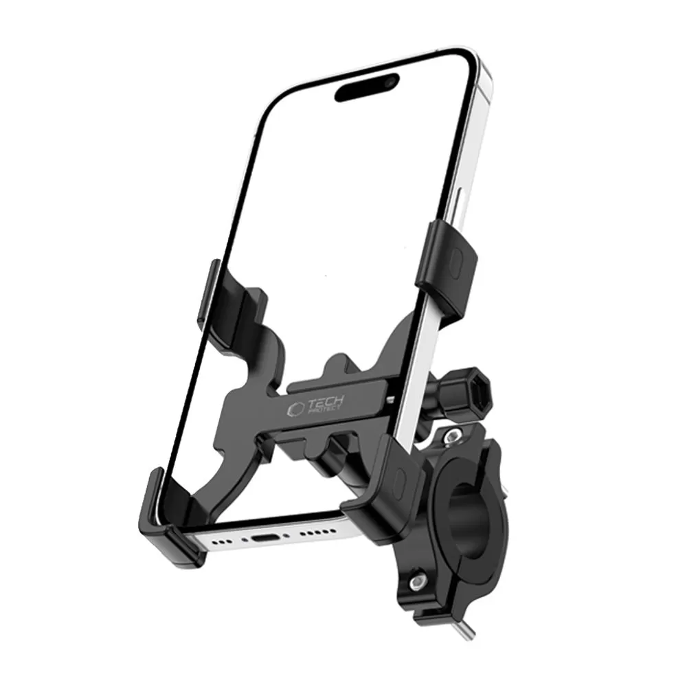Velo telefona turētājs TECH-PROTECT V3 UNIVERSAL BIKE MOUNT melns