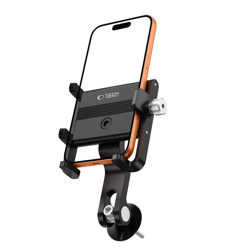 Puhelinteline pyörään  TECH-PROTECT V5 HANDLEBAR & STEM UNIVERSAL BIKE MOUNT Puhelintarvikkeet musta