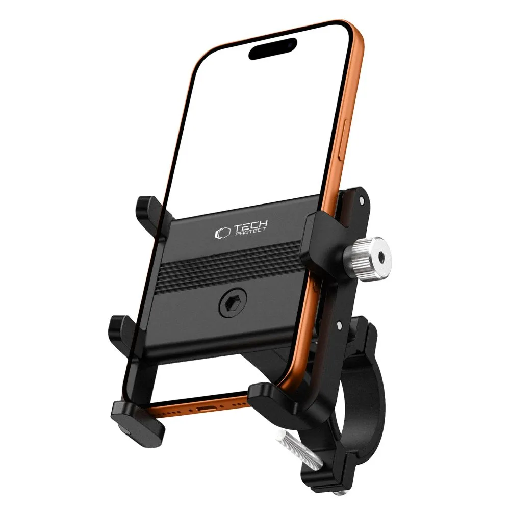Puhelinteline pyörään  TECH-PROTECT V5 HANDLEBAR & STEM UNIVERSAL BIKE MOUNT Puhelintarvikkeet musta