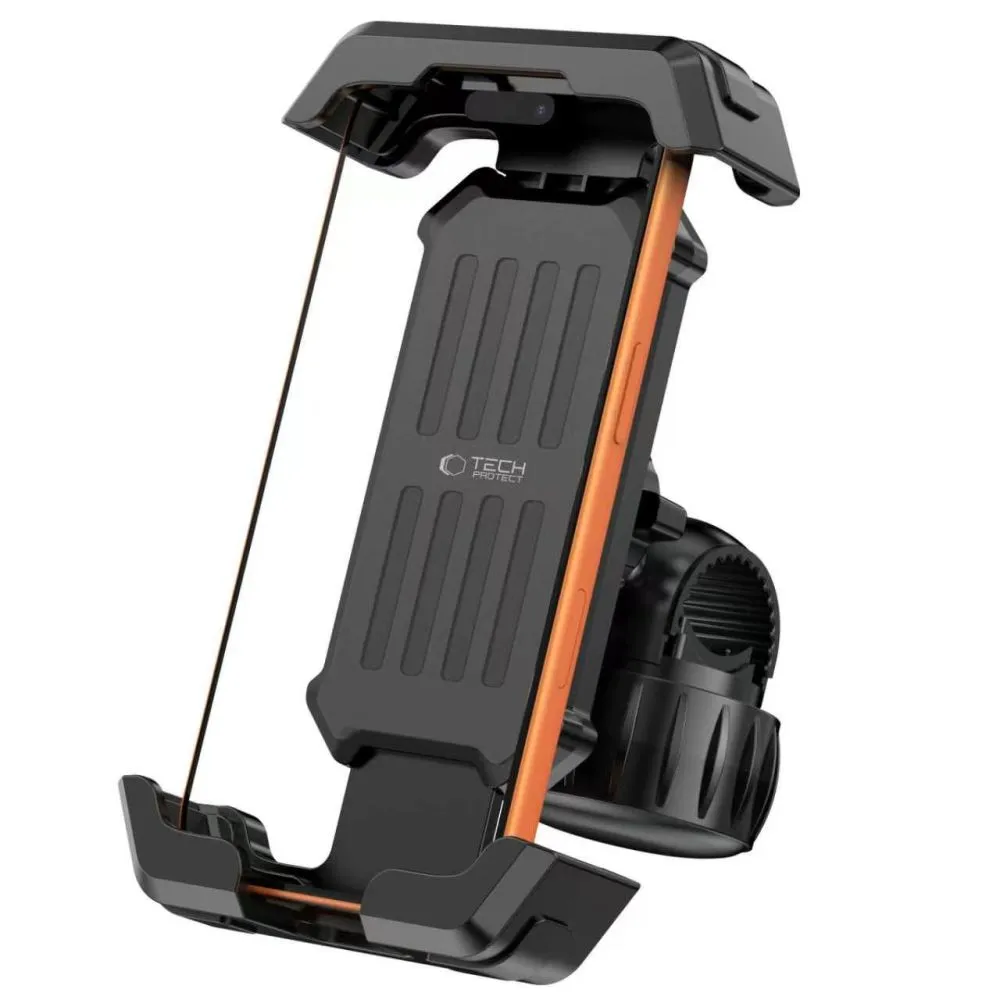 Jalgratta telefonihoidikud  TECH-PROTECT V6 UNIVERSAL BIKE & MOTORCYCLE MOUNT Telefonitarvikud must
