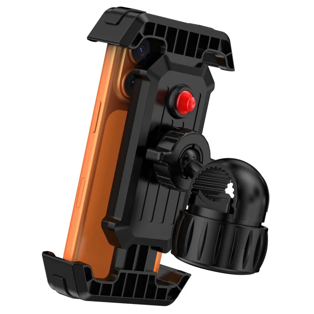 Jalgratta telefonihoidikud  TECH-PROTECT V6 UNIVERSAL BIKE & MOTORCYCLE MOUNT Telefonitarvikud must