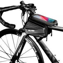 Puhelinteline pyörään  WILDMAN Hardpouch Bike Mount XXL svart