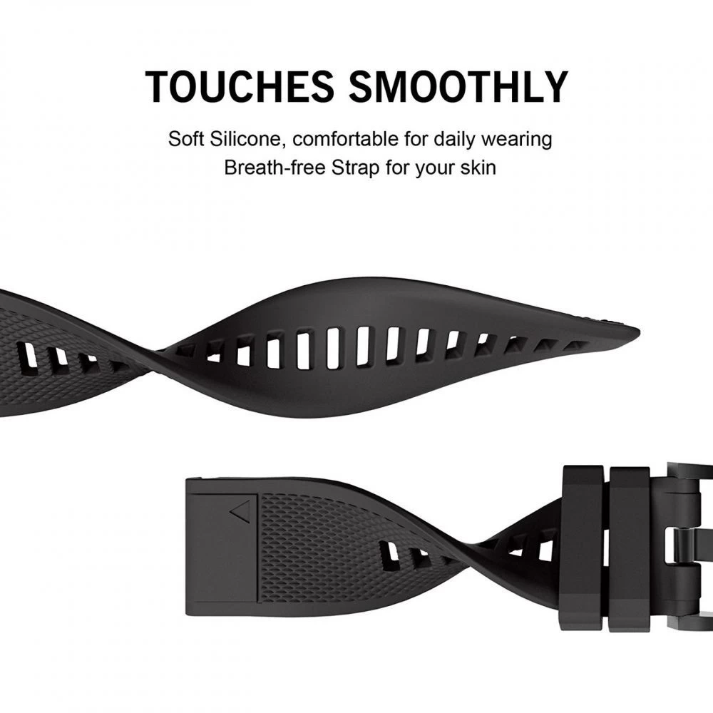 Garmin Fenix rihm must TECH-PROTECT Smooth 5 / 6 PRO 7 (22mm)