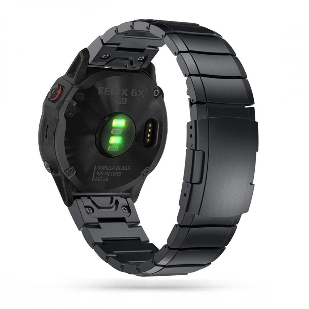 Garmin Fenix rihm must TECH-PROTECT Steelband 5 / 6 PRO 7 (22mm)
