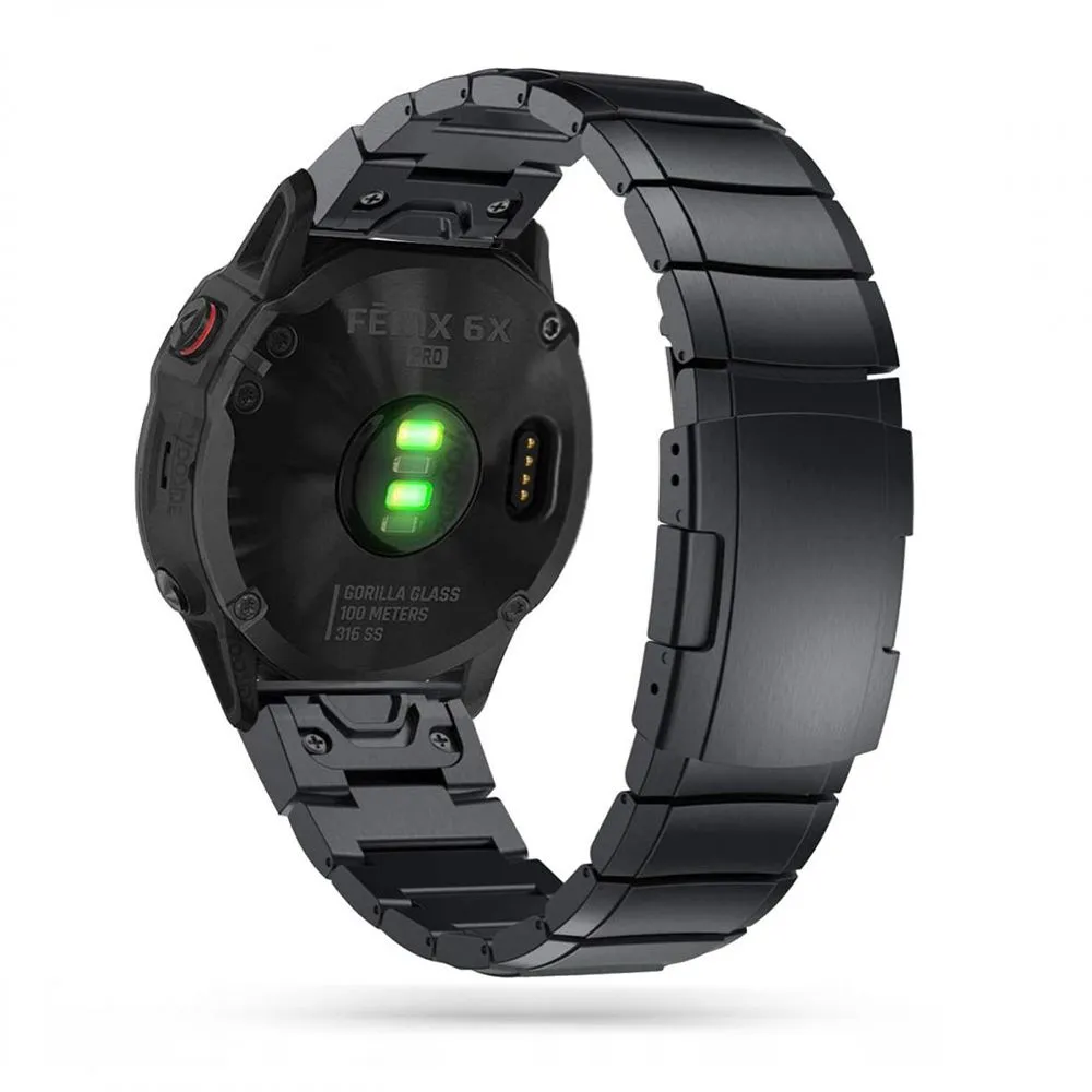 Garmin Fenix rihm must TECH-PROTECT STEELBAND 3 / 5X 3HR PLUS 6X PRO 7X