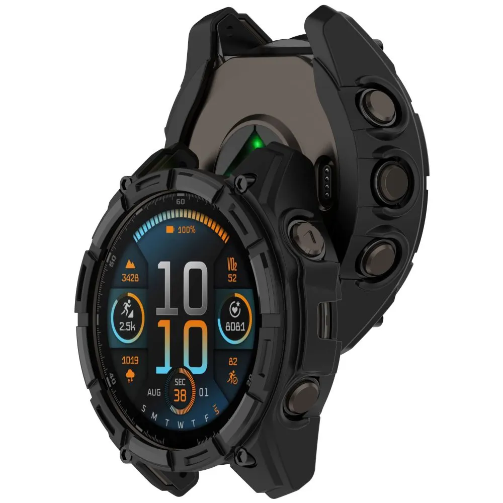 Garmin Fenix чехол черный TECH-PROTECT DEFENSE AIR 8 (51 MM)