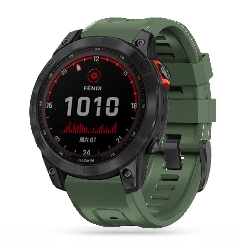 Garmin Fenix rihm roheline TECH-PROTECT Iconband 3 / 5X 3HR PLUS 6X PRO 7X (26mm)
