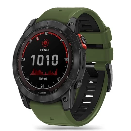 Garmin Fenix band green TECH-PROTECT ICONBAND PRO 3 / 5X 3HR PLUS 6X 7X