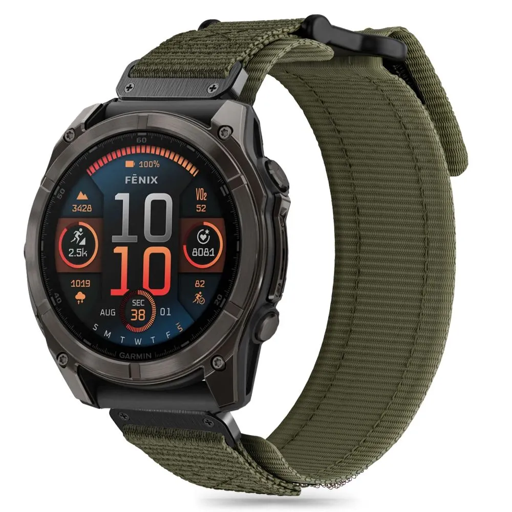 Garmin Fenix band green TECH-PROTECT SCOUT PRO 5X / PLUS 6X 7X 8 (51 MM)