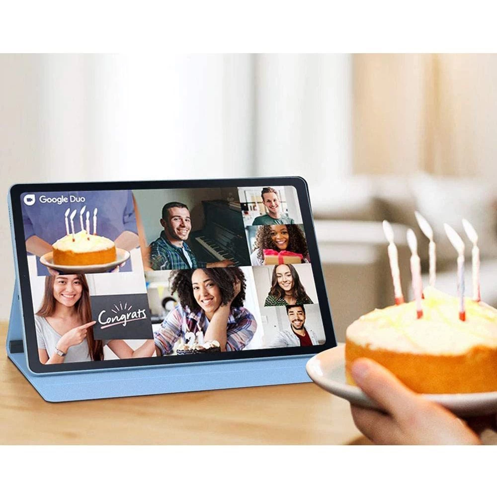 Samsung Galaxy Tab S6 Lite 10.4 (2022) tablet skal, fodral blå TECH-PROTECT Smart  Magnetic