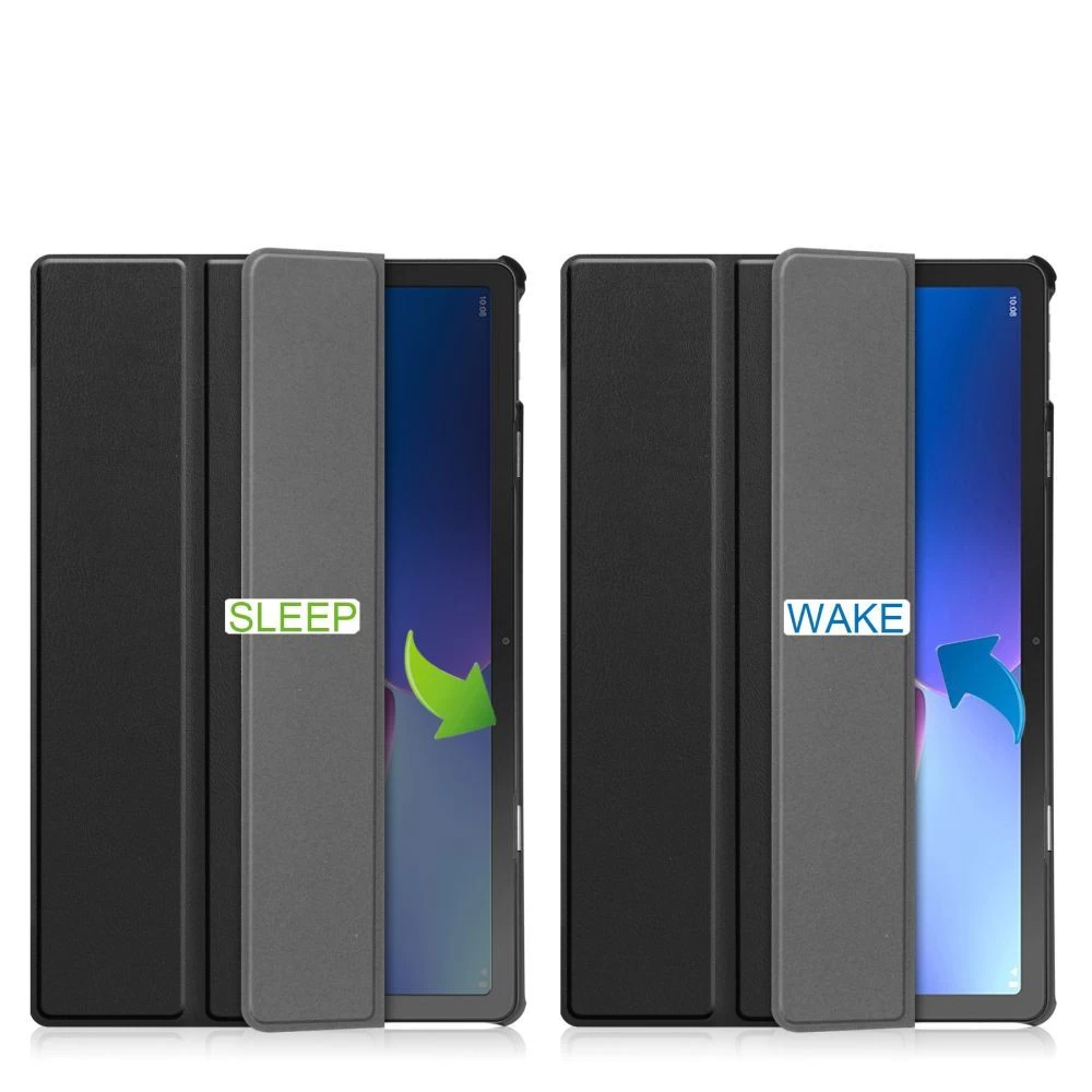 Lenovo Tab M10 Plus 10.6 3rd Gen tahvelarvuti ümbris must TECH-PROTECT Smart 