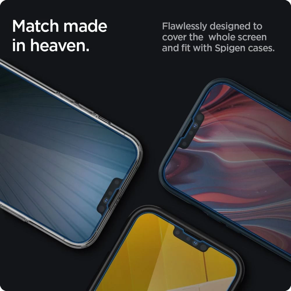 Apple iPhone 14 Tempered glass  SPIGEN GLAS.TR SLIM PRIVACY