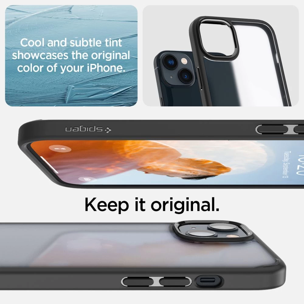 Apple iPhone 14 case transparent SPIGEN ULTRA HYBRID