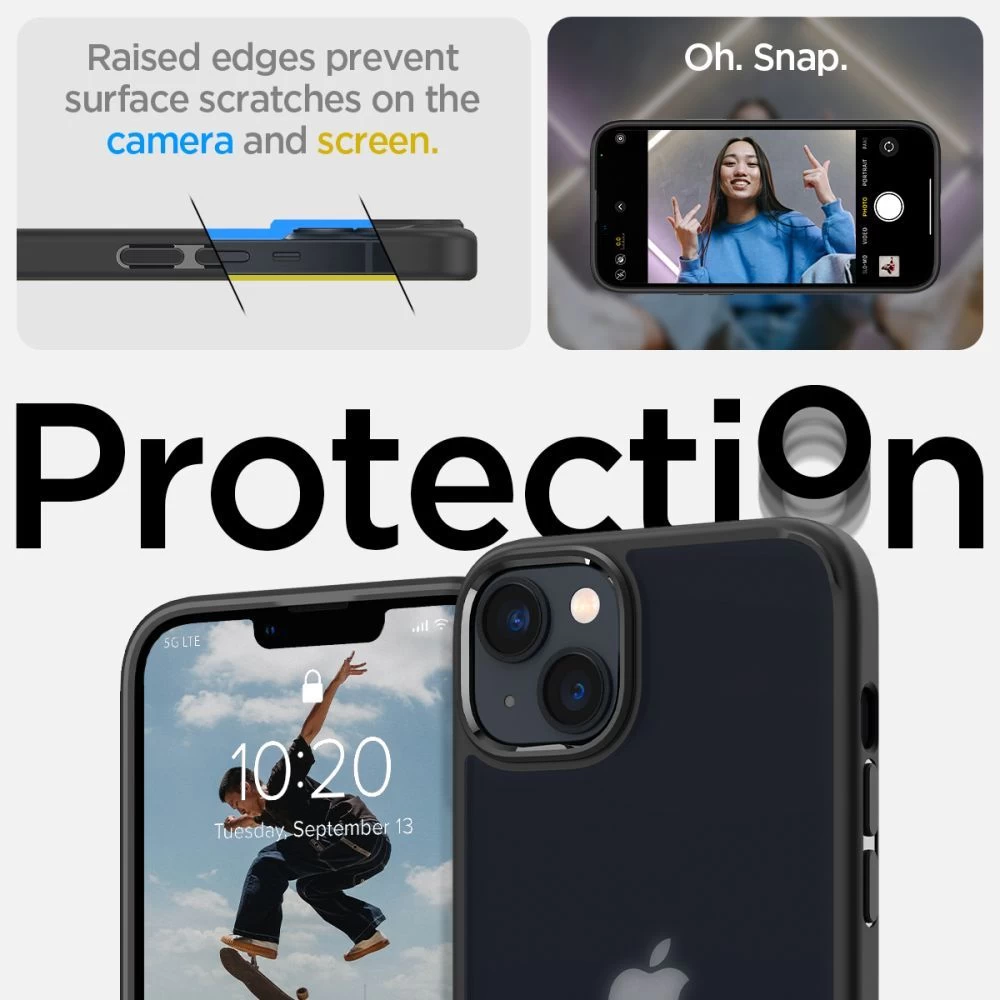 Apple iPhone 14 case transparent SPIGEN ULTRA HYBRID