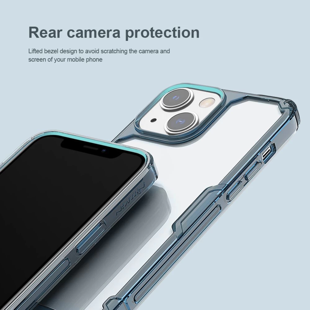 Apple iPhone 14 case transparent Nillkin TPU Pro