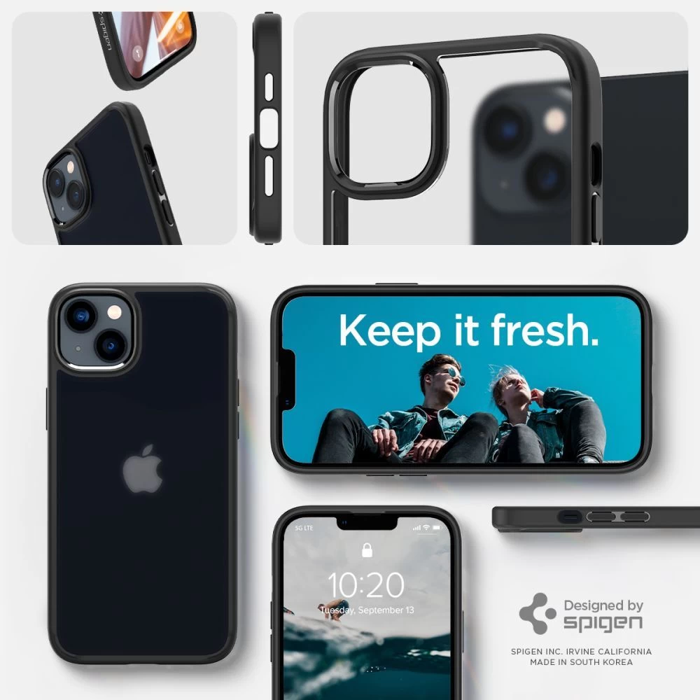 Apple iPhone 14 case black SPIGEN ULTRA HYBRID