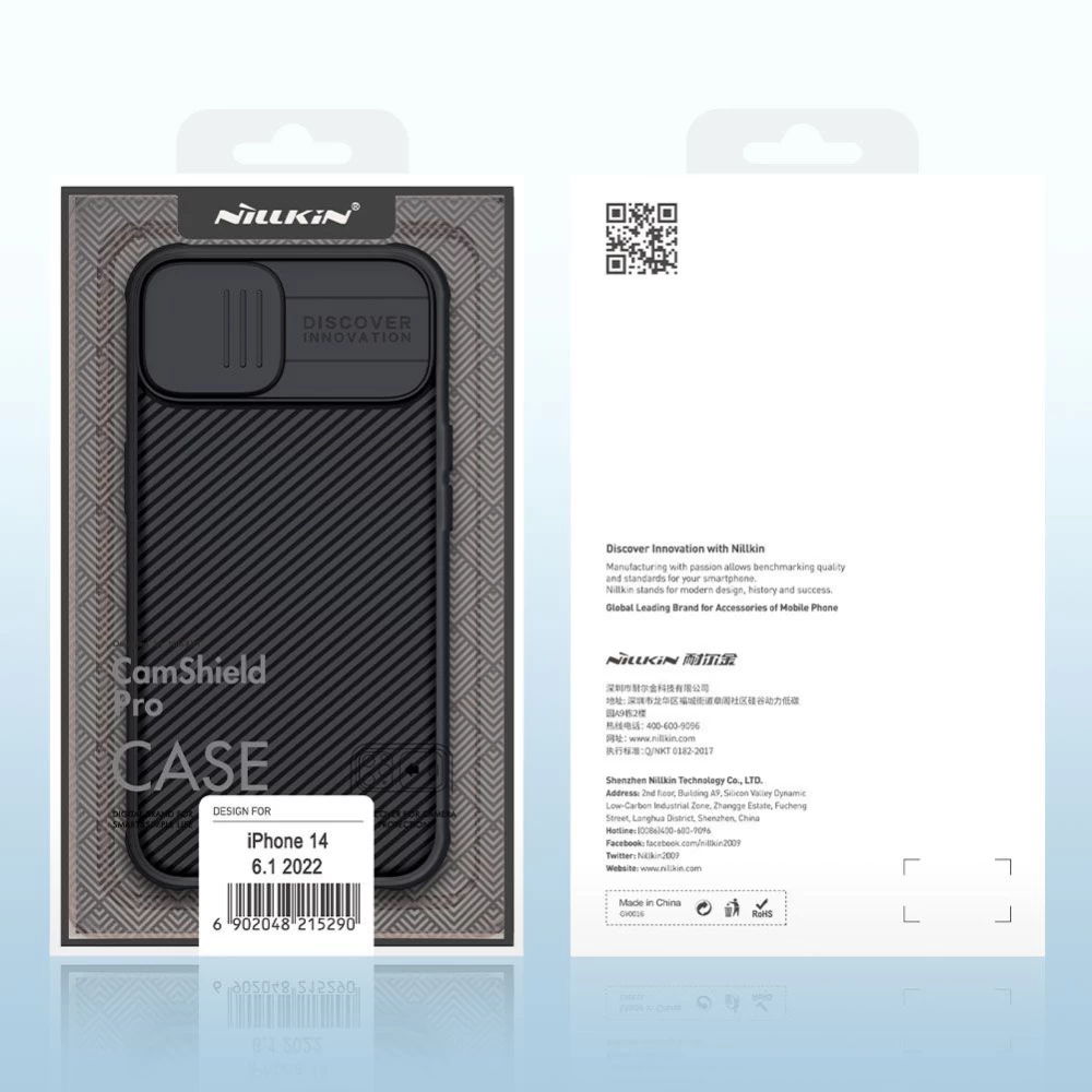 Apple iPhone 14 dėklas žalia Nillkin CamShield Pro