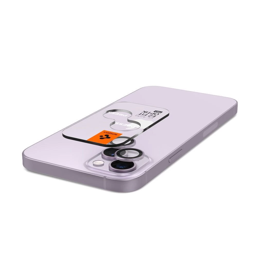 Apple iPhone 14 aizsargstikls SPIGEN OPTIK.TR EZ FIT CAMERA PROTECTOR (2-pack)