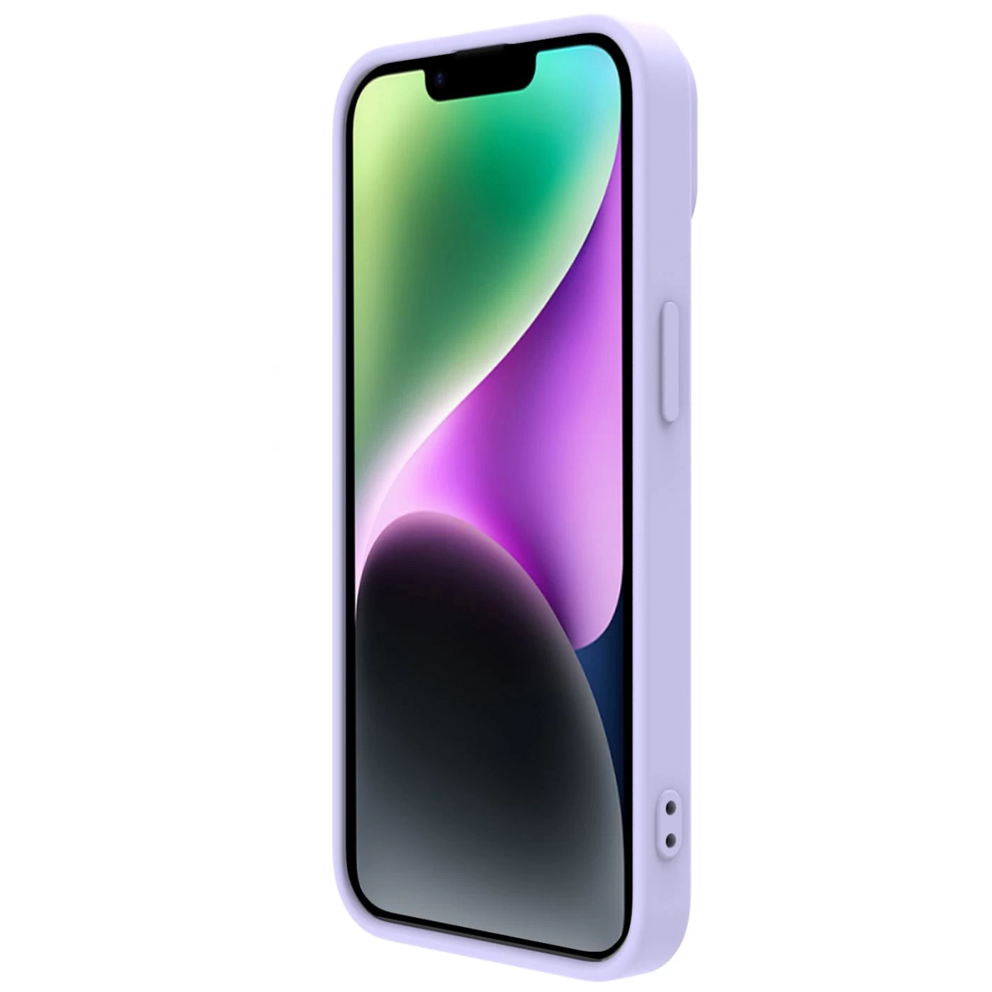 Apple iPhone 14 case colorful Nillkin CamShield Silky Magnetic Silicon