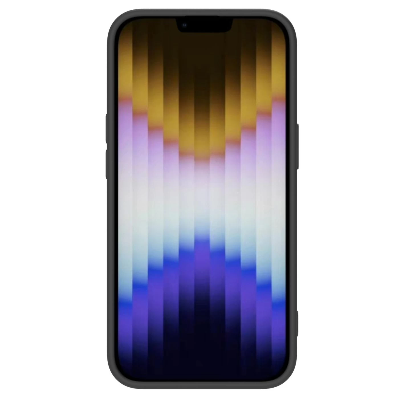 Apple iPhone 14 dėklas Juoda Nillkin CamShield Silky Silicon