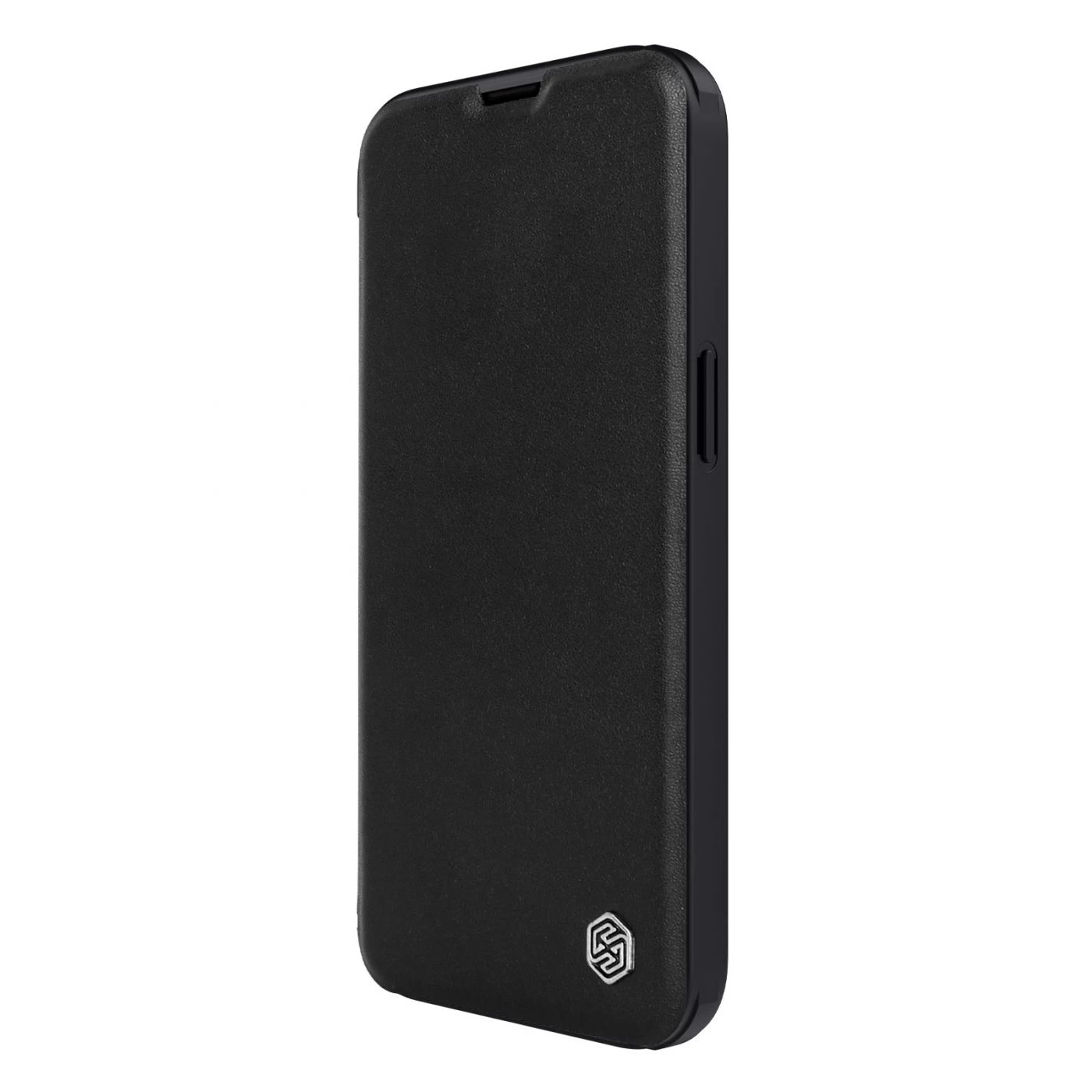 Apple iPhone 14 case black Nillkin Qin Pro Leather (Plain Version)