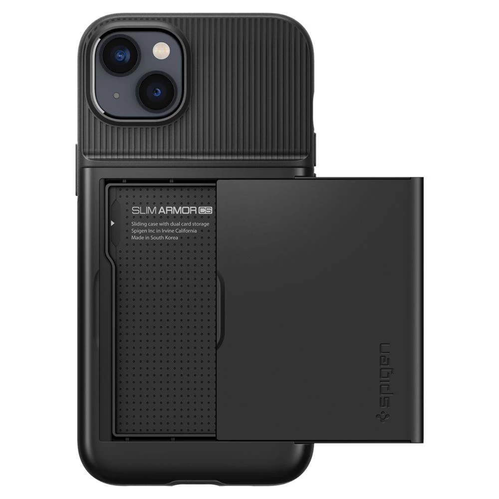 Apple iPhone 14 case black SPIGEN SLIM ARMOR CS