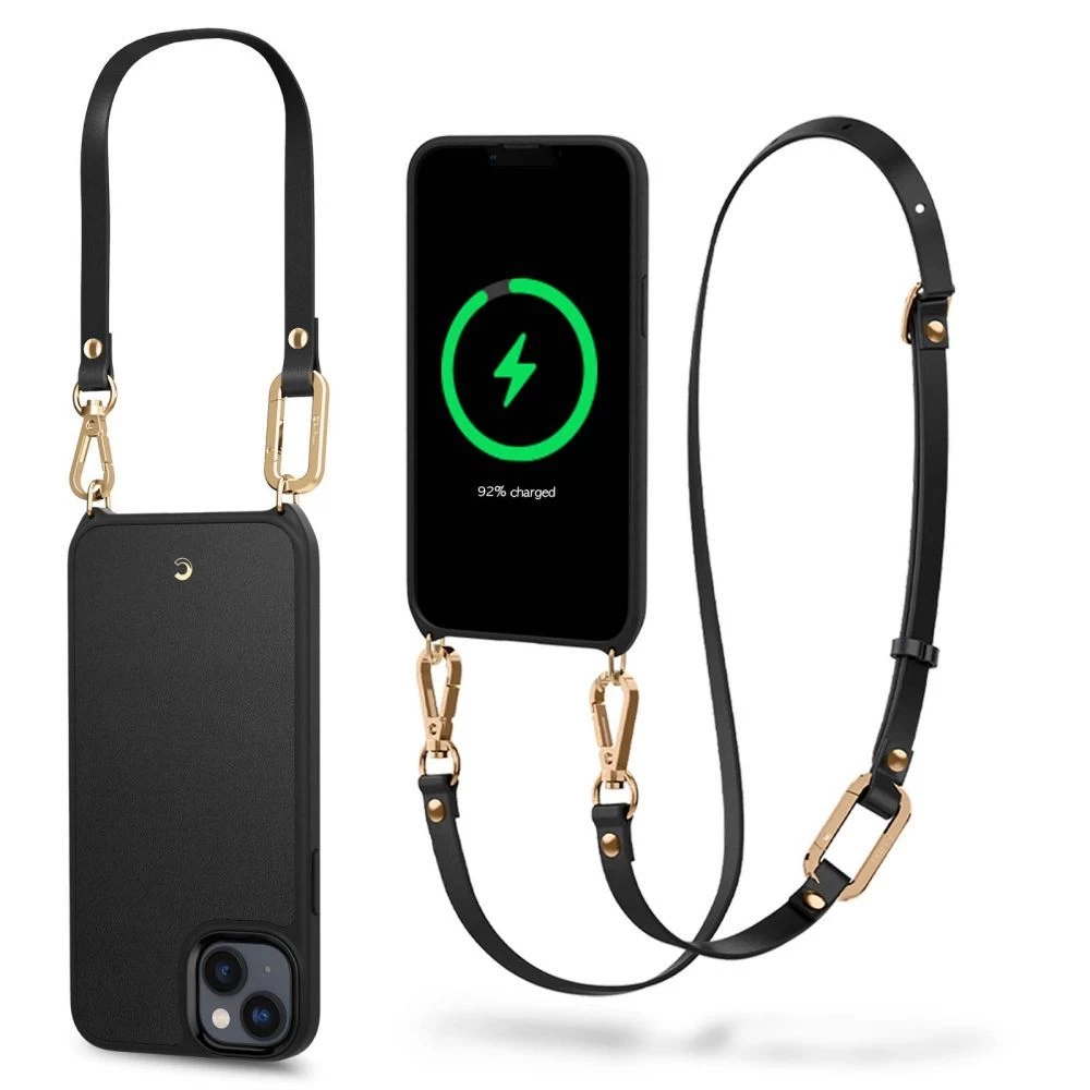 Apple iPhone 14 suojakuori musta SPIGEN CYRILL CLASSIC CHARM MAG MAGSAFE