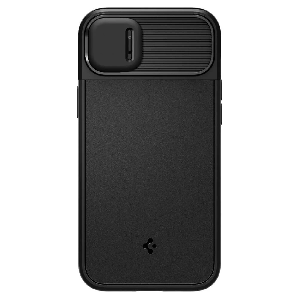 Apple iPhone 14 case black SPIGEN OPTIK ARMOR MAG MAGSAFE