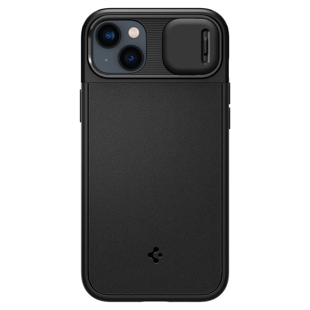 Apple iPhone 14 case black SPIGEN OPTIK ARMOR MAG MAGSAFE