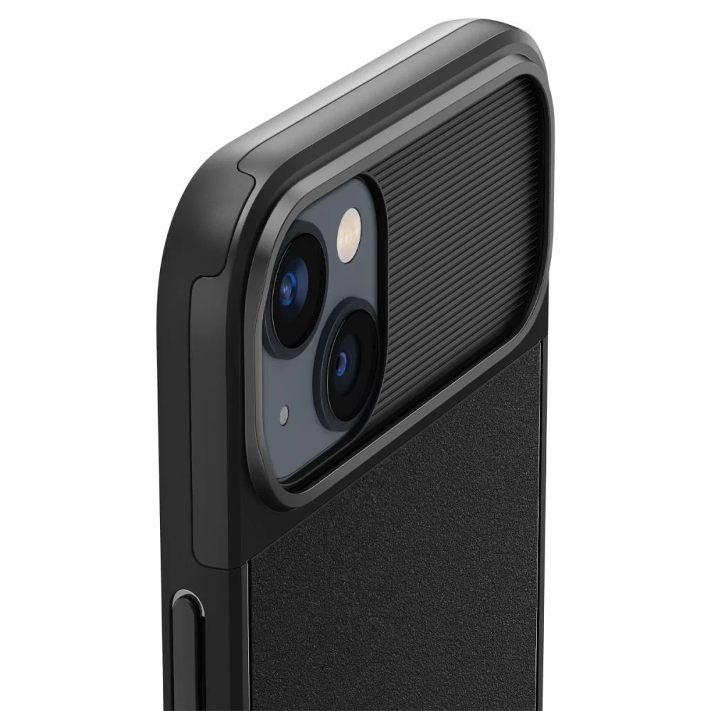 Apple iPhone 14 case black SPIGEN OPTIK ARMOR MAG MAGSAFE