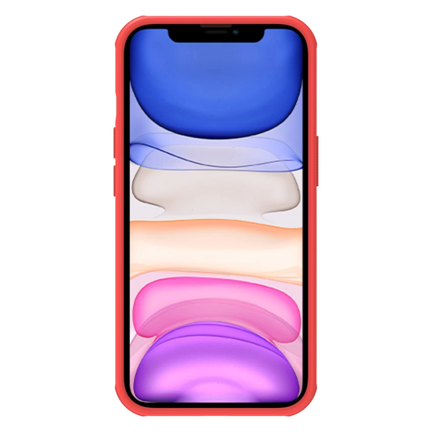 Apple iPhone 14 case red Nillkin Super Frosted Shield Pro
