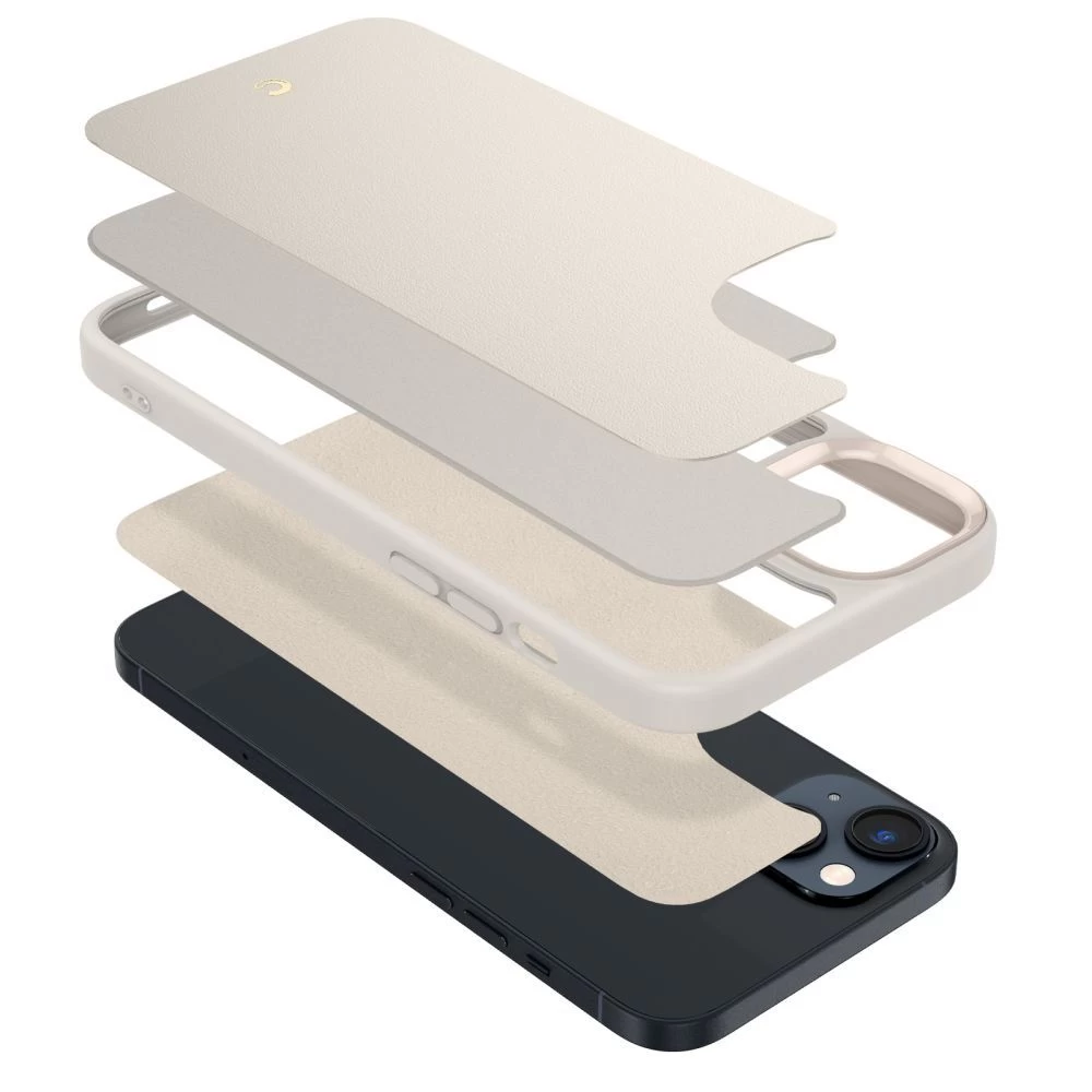 Apple iPhone 14 case ivory white SPIGEN CYRILL KAJUK MAG MAGSAFE