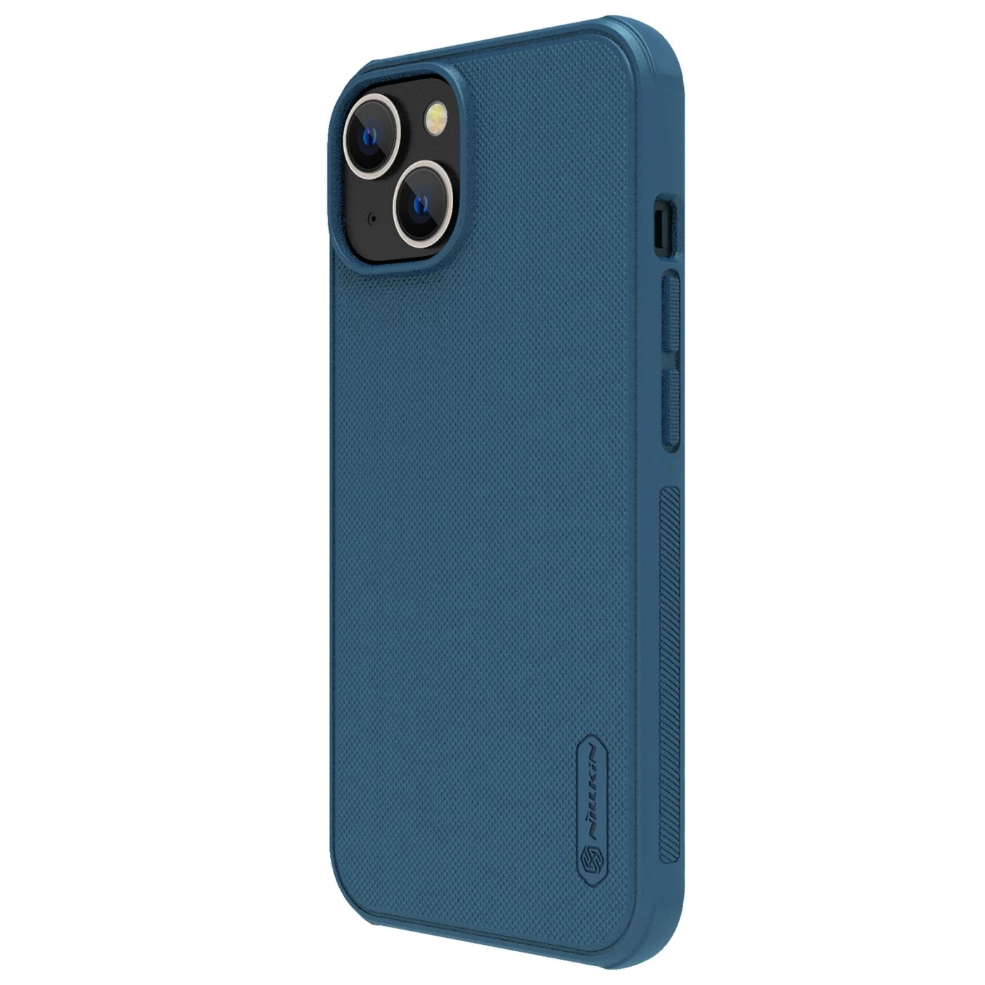 Apple iPhone 14 case blue Nillkin Super Frosted Shield Pro