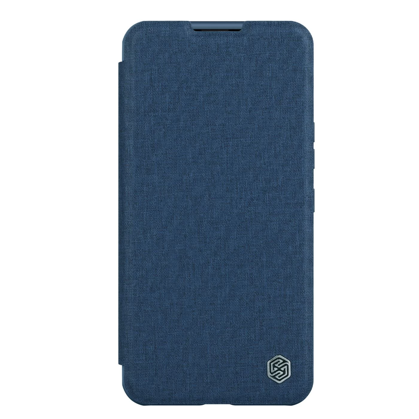 Apple iPhone 14 case blue Nillkin Qin Pro Leather (Cloth Version)