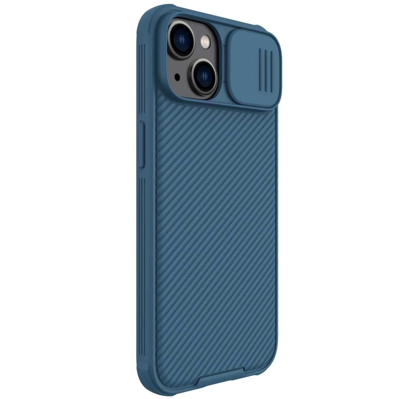 Apple iPhone 14 case blue Nillkin CamShield Pro