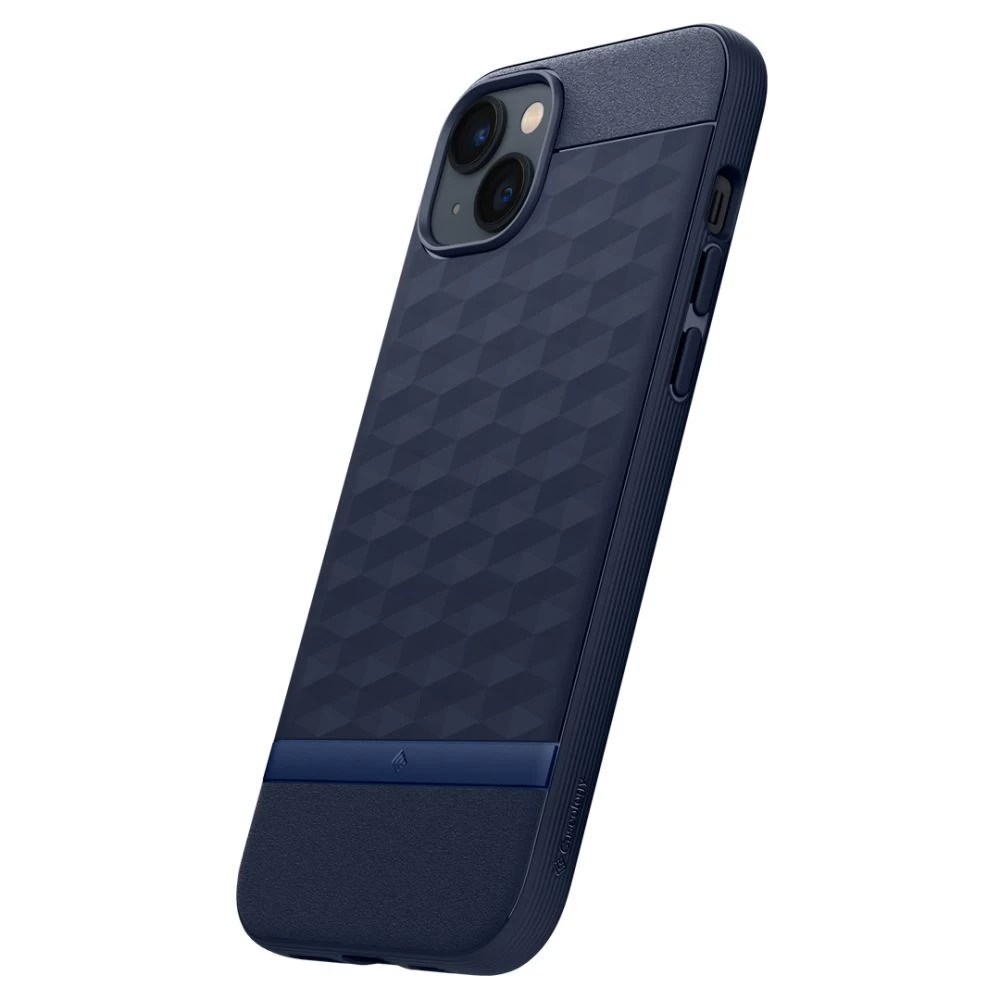 Apple iPhone 14 case blue CASEOLOGY Parallax Mag Magsafe