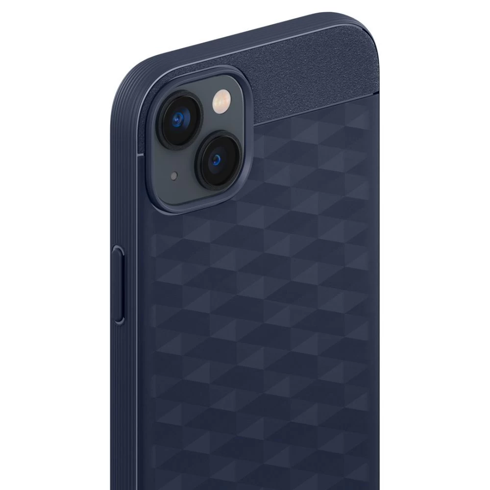 Apple iPhone 14 case blue CASEOLOGY Parallax Mag Magsafe