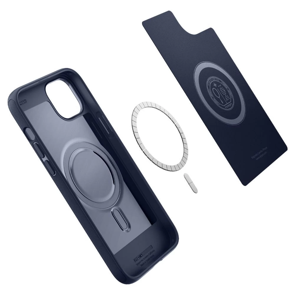 Apple iPhone 14 case blue SPIGEN MAG ARMOR