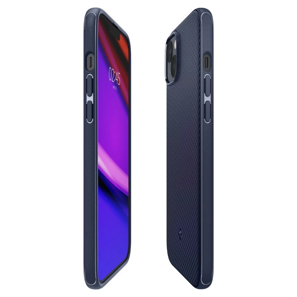Apple iPhone 14 case blue SPIGEN MAG ARMOR