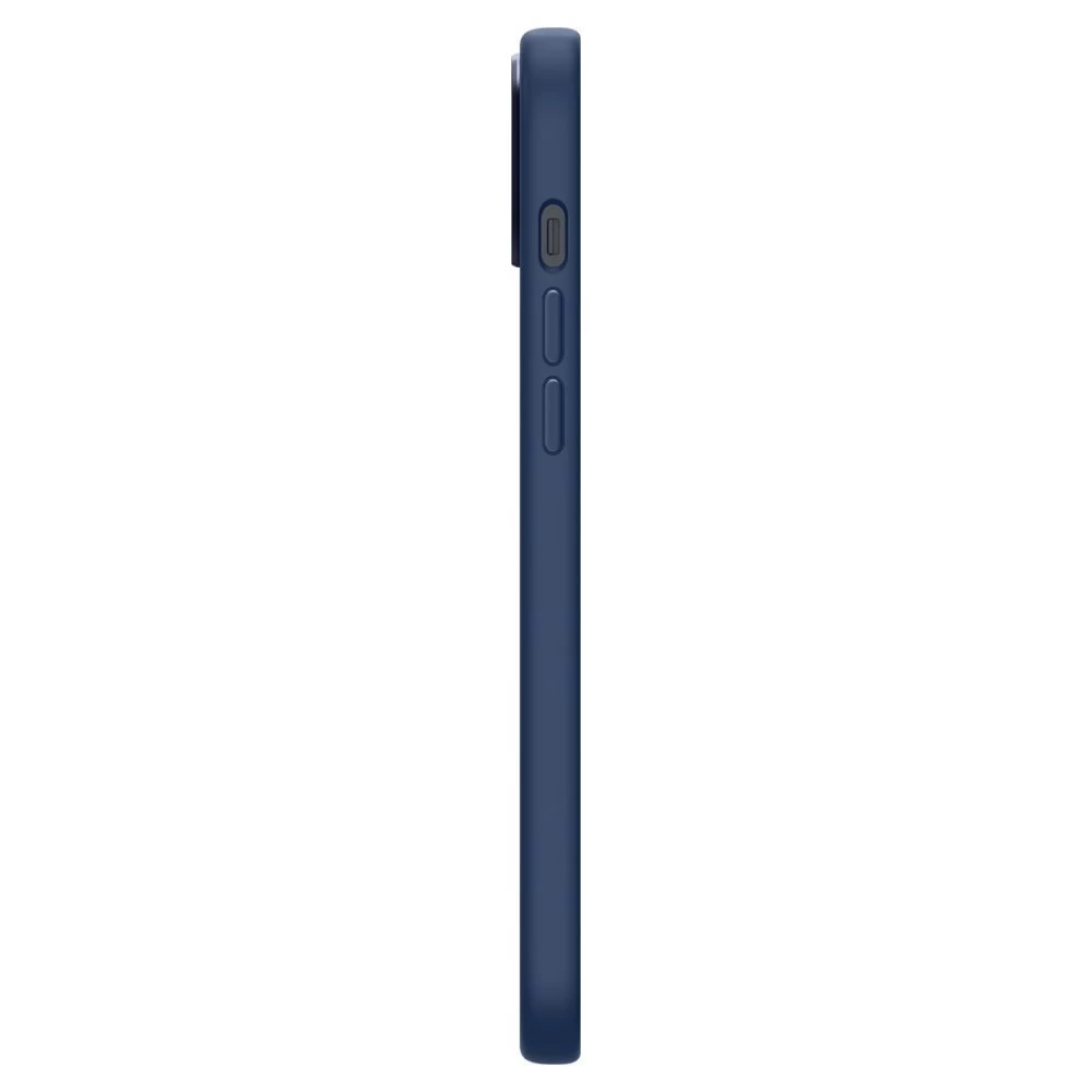 Apple iPhone 14 case blue SPIGEN SILICONE FIT MAG MAGSAFE
