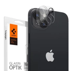 iPhone iPhone 14 aizsargstikls SPIGEN OPTIK.TR CAMERA PROTECTOR Apple iPhone 14 (2-pack)