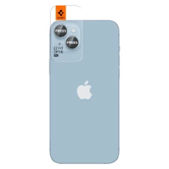 Apple iPhone 14 aizsargstikls zils SPIGEN OPTIK.TR EZ FIT CAMERA PROTECTOR (2-pack)