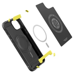 Apple iPhone 14 case black SPIGEN RUGGED ARMOR Mag Magsafe