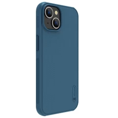 Apple iPhone 14 case blue Nillkin Super Frosted Shield Pro
