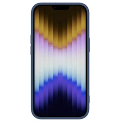 Apple iPhone 14 case blue Nillkin CamShield Silky Silicon